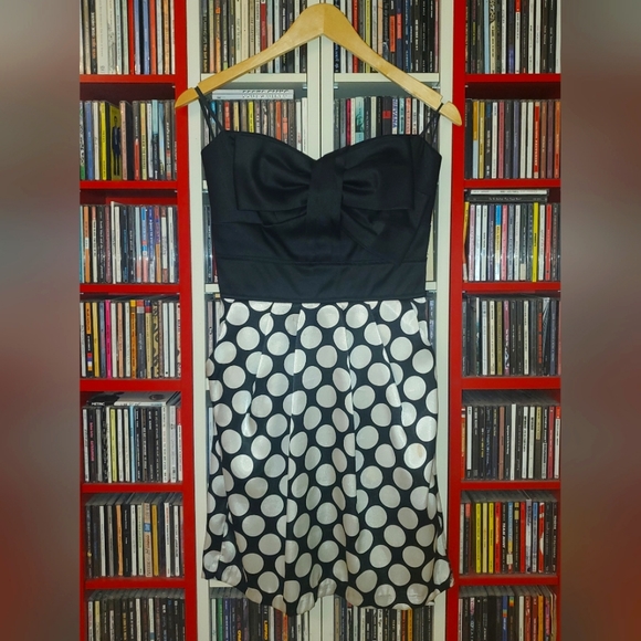 Strapless polka-dot party dress - Picture 6 of 6